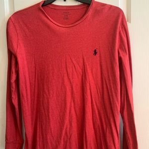 2 Red Polo Ralph Lauren long sleeve shirts
